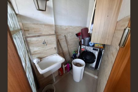 Área de serviço de apartamento para alugar com 2 quartos, 90m² em Santa Teresa, Rio de Janeiro
