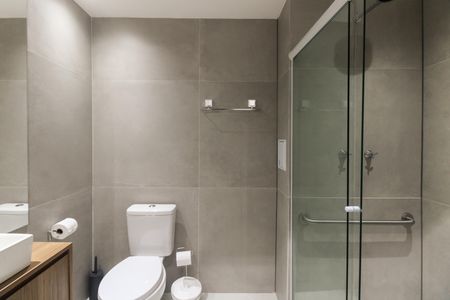 Studio para alugar com 23m², 1 quarto e sem vaga Studio para alugar com 23m², 1 quarto e sem vagaBanheiro
