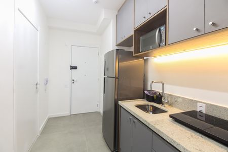Studio para alugar com 23m², 1 quarto e sem vaga Studio para alugar com 23m², 1 quarto e sem vagaStudio - Cozinha