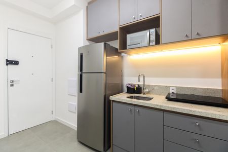 Studio para alugar com 23m², 1 quarto e sem vaga Studio para alugar com 23m², 1 quarto e sem vagaStudio - Cozinha