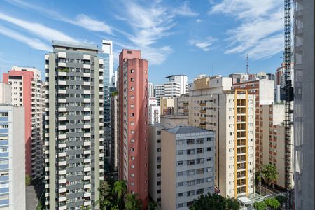 Vista da Sala de apartamento para alugar com 1 quarto, 37m² em Bela Vista, São Paulo