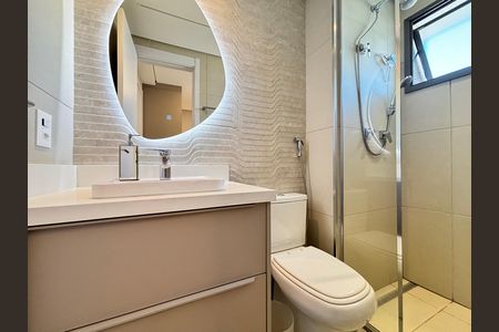 Apartamento à venda com 61m², 2 quartos e sem vagaBanheiro da Suíte 1