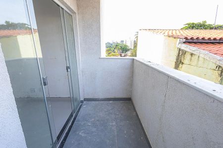 varanda de apartamento à venda com 2 quartos, 55m² em Santa Branca, Belo Horizonte