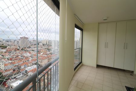 Varanda da Sala de apartamento para alugar com 3 quartos, 96m² em Vila Prudente, São Paulo