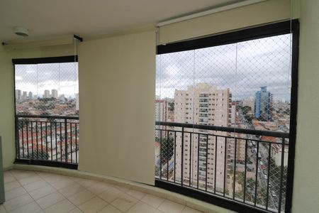 Varanda da Sala de apartamento para alugar com 3 quartos, 96m² em Vila Prudente, São Paulo