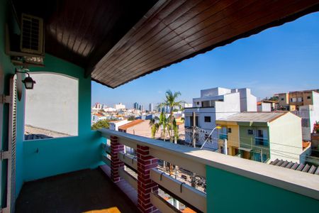 Varanda do quarto 1 de casa à venda com 3 quartos, 280m² em Parque das Nações, Santo André