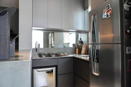 Cozinha  de apartamento à venda com 1 quarto, 80m² em Boa Viagem, Belo Horizonte