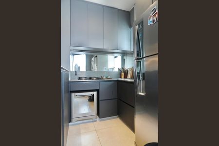 Cozinha  de apartamento à venda com 1 quarto, 80m² em Boa Viagem, Belo Horizonte