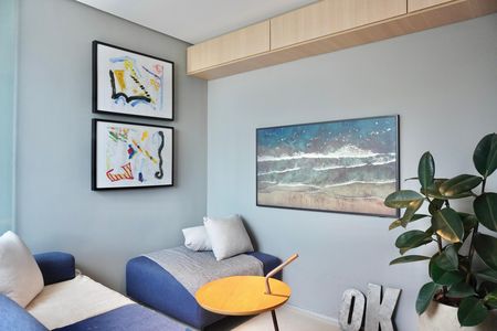 Apartamento à venda com 80m², 1 quarto e 1 vaga Apartamento à venda com 80m², 1 quarto e 1 vagaSala de TV