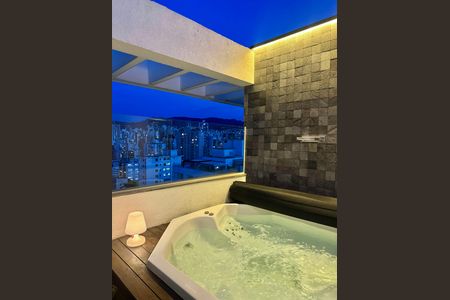 Apartamento à venda com 80m², 1 quarto e 1 vaga Apartamento à venda com 80m², 1 quarto e 1 vagaÁrea da cobertura - Spa