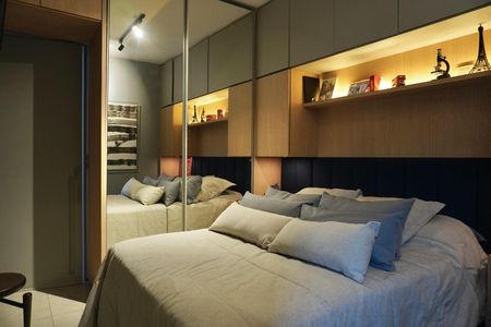 Suíte  de apartamento à venda com 1 quarto, 80m² em Boa Viagem, Belo Horizonte
