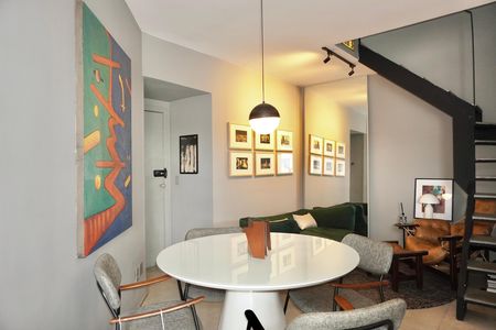 Sala  de apartamento à venda com 1 quarto, 80m² em Boa Viagem, Belo Horizonte