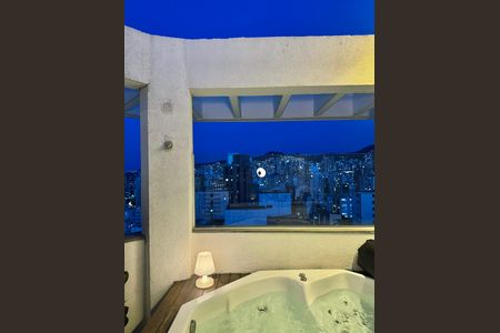 Apartamento à venda com 80m², 1 quarto e 1 vaga Apartamento à venda com 80m², 1 quarto e 1 vagaÁrea da cobertura - Spa