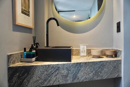 Apartamento à venda com 80m², 1 quarto e 1 vaga Apartamento à venda com 80m², 1 quarto e 1 vagaBanheiro Social