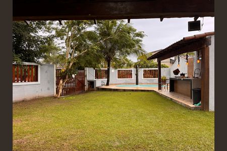 Sala - Vista janela de casa de condomínio para alugar com 6 quartos, 350m² em Vargem Pequena, Rio de Janeiro