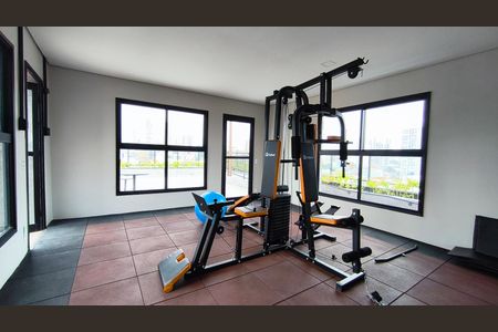 Studio para alugar com 25m², 1 quarto e sem vaga Studio para alugar com 25m², 1 quarto e sem vagaAcademia