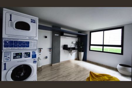 Studio para alugar com 25m², 1 quarto e sem vaga Studio para alugar com 25m², 1 quarto e sem vagaLavanderia
