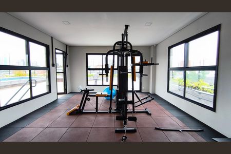 Studio para alugar com 25m², 1 quarto e sem vaga Studio para alugar com 25m², 1 quarto e sem vagaAcademia
