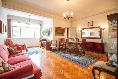 Sala de apartamento à venda com 4 quartos, 119m² em Tijuca, Rio de Janeiro