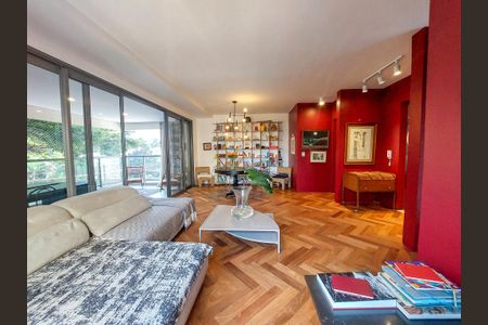 Sala de apartamento à venda com 3 quartos, 170m² em Brooklin, São Paulo