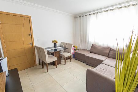 sala de apartamento à venda com 2 quartos, 45m² em Vila Jardim Leblon, Belo Horizonte