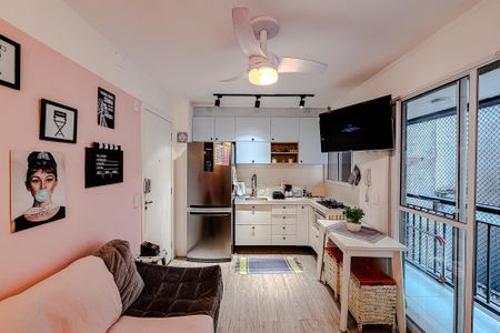 Sala de apartamento à venda com 1 quarto, 28m² em Liberdade, São Paulo