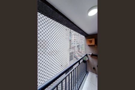 Varanda da Sala de apartamento à venda com 1 quarto, 28m² em Liberdade, São Paulo