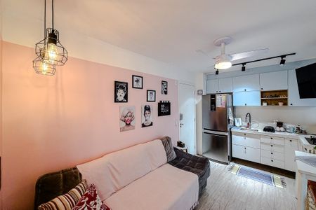 Sala de apartamento à venda com 1 quarto, 28m² em Liberdade, São Paulo