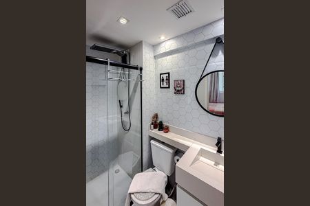 Apartamento à venda com 28m², 1 quarto e sem vaga Apartamento à venda com 28m², 1 quarto e sem vagaBanheiro