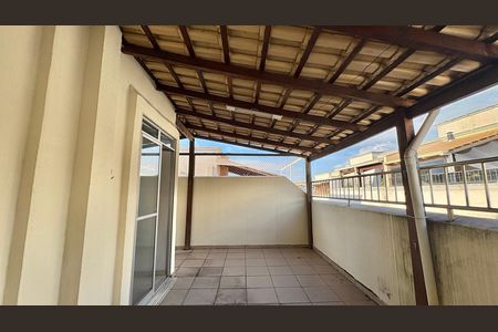 Apartamento para alugar com 90m², 2 quartos e 2 vagasÁrea da cobertura 