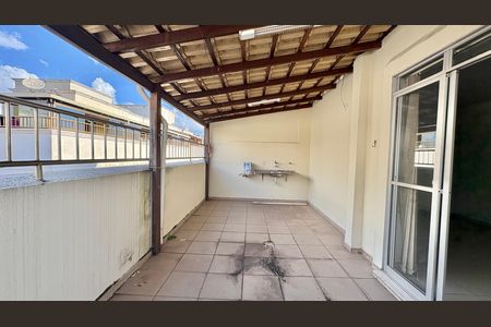 Apartamento para alugar com 90m², 2 quartos e 2 vagasÁrea da cobertura 