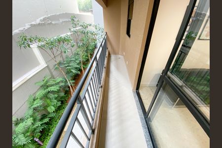 Apartamento para alugar com 30m², 1 quarto e sem vagaVaranda