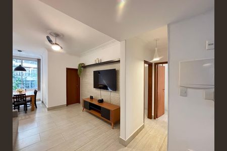 Sala de apartamento para alugar com 3 quartos, 110m² em Copacabana, Rio de Janeiro