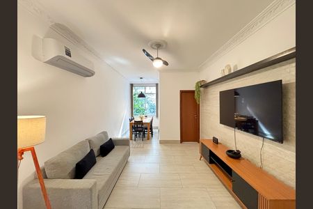 Sala de apartamento para alugar com 3 quartos, 110m² em Copacabana, Rio de Janeiro