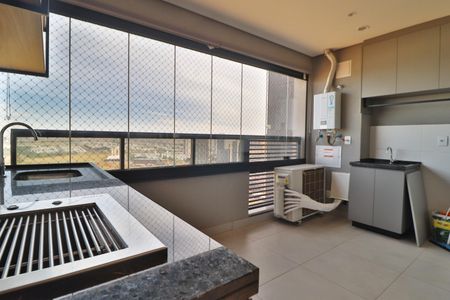 Varanda de apartamento para alugar com 2 quartos, 68m² em Jardim Sul, Uberlândia