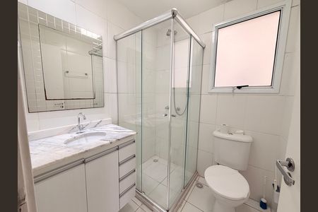 Apartamento para alugar com 80m², 2 quartos e 1 vagaBanheiro da Suíte