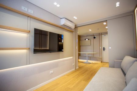 Apartamento para alugar com 35m², 1 quarto e 1 vaga Apartamento para alugar com 35m², 1 quarto e 1 vagaSala