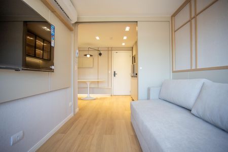 Apartamento para alugar com 35m², 1 quarto e 1 vaga Apartamento para alugar com 35m², 1 quarto e 1 vagaSala