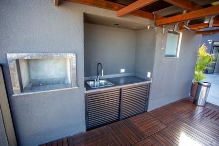 Apartamento para alugar com 35m², 1 quarto e 1 vaga Apartamento para alugar com 35m², 1 quarto e 1 vagaÁrea comum - Churrasqueira