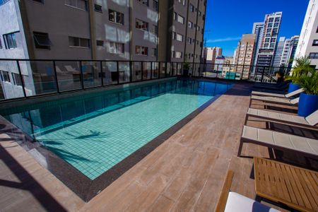 Apartamento para alugar com 35m², 1 quarto e 1 vaga Apartamento para alugar com 35m², 1 quarto e 1 vagaÁrea comum - Piscina