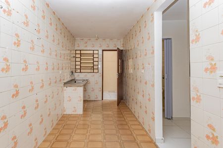 Cozinha de casa para alugar com 1 quarto, 35m² em Vila Brasilina, São Paulo