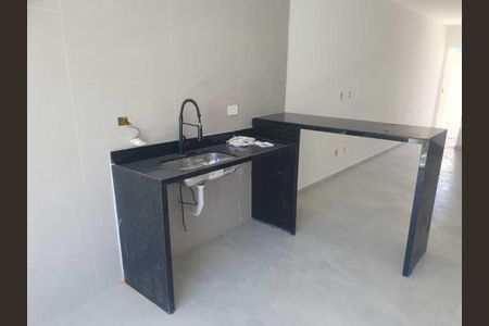 Cozinha de casa à venda com 3 quartos, 110m² em Curicica, Rio de Janeiro