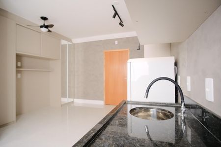 Cozinha de kitnet/studio para alugar com 1 quarto, 32m² em Vila Gomes Cardim, São Paulo