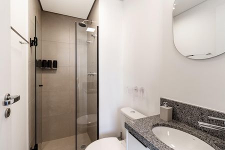 Studio à venda com 22m², 1 quarto e sem vaga Studio à venda com 22m², 1 quarto e sem vagaBanheiro