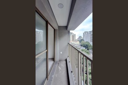 Studio à venda com 24m², 1 quarto e sem vagaVaranda