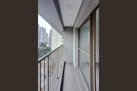 Studio à venda com 24m², 1 quarto e sem vagaVaranda