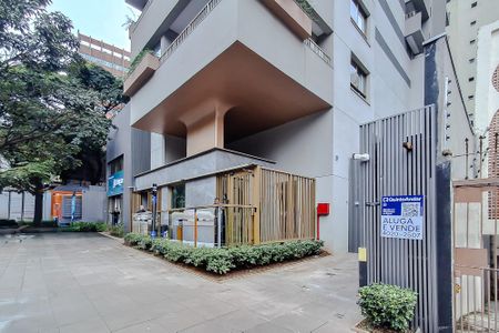 Studio à venda com 24m², 1 quarto e sem vagaFachada - Plaquinha