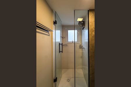 Banheiro da Suíte de apartamento à venda com 1 quarto, 30m² em Brás, São Paulo