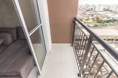 Varanda de apartamento para alugar com 1 quarto, 30m² em Brás, São Paulo