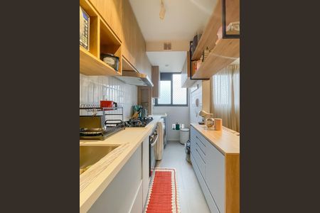 Apartamento à venda com 45m², 2 quartos e 1 vaga Apartamento à venda com 45m², 2 quartos e 1 vagaCozinha e Área de Serviço
